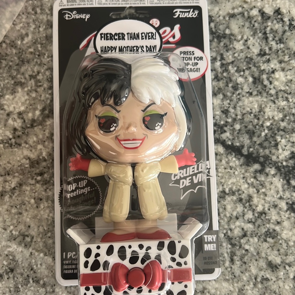 Disney Villains Popsies by Funko - Cruella Dev Vil. Mother’s Day